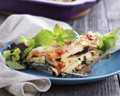 Recette lasagnes courgette-aubergine