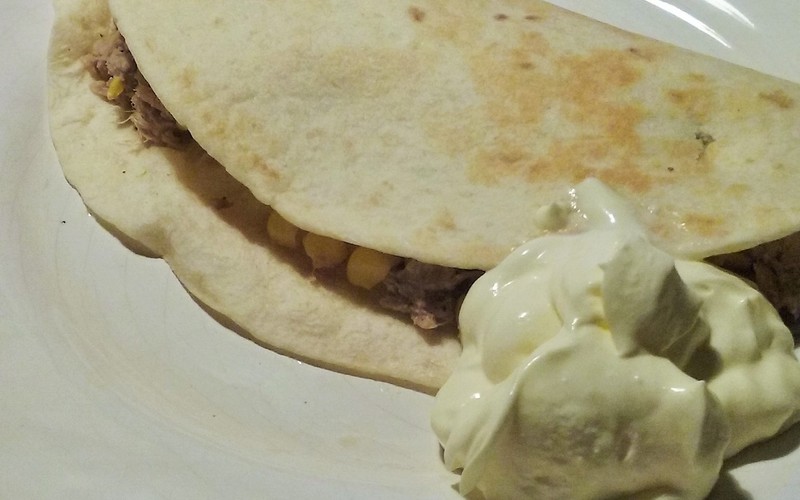 Recette quesadilla thon et maïs économique et instantané ...