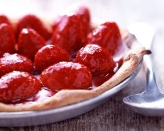 Recette tarte aux fraises allégée