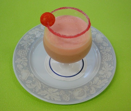 Recette de milk-shake à la fraise tagada