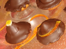 Mignardises chocolat orange pour 8 personnes